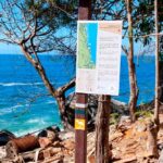 Sistema de señalización sostenible en sendero natural en México diseñado por Nenenki.