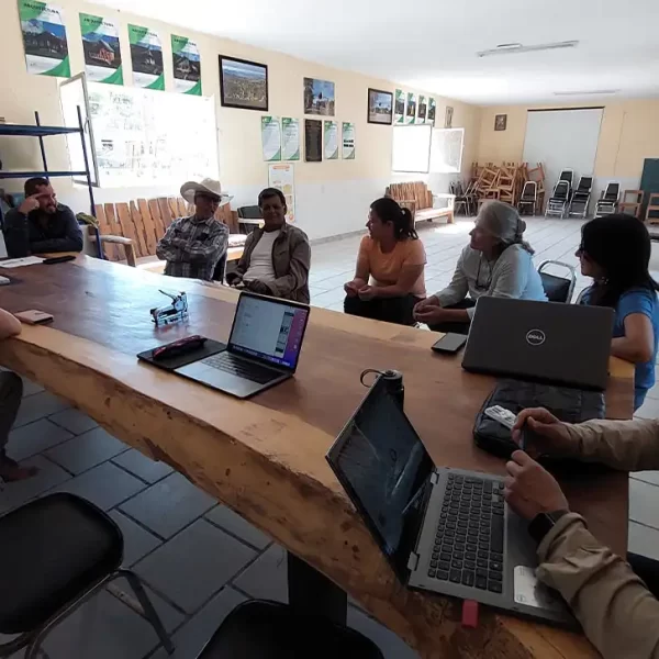Reunión de asesoría estratégica, enfocada en la normativa turística y ambiental vigente.
