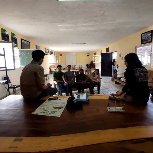 Sesión de capacitación