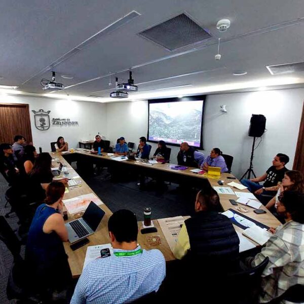 Reunión del equipo de NENENKI con el Gobierno de Zapopan para la planeación del proyecto de senderos homologados.